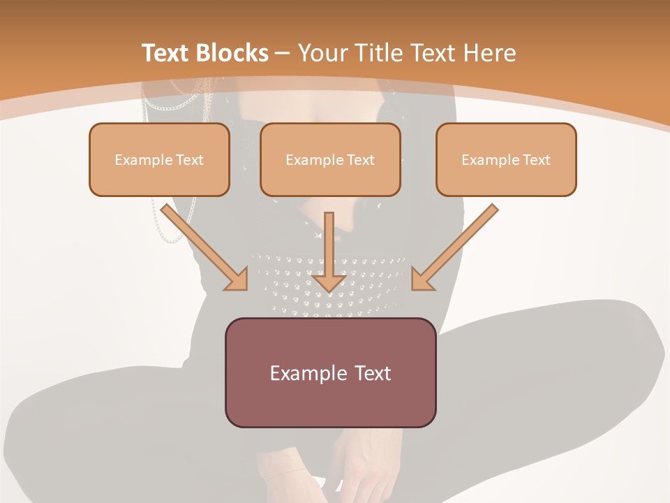 Woman Red Lips Beauty PowerPoint Template