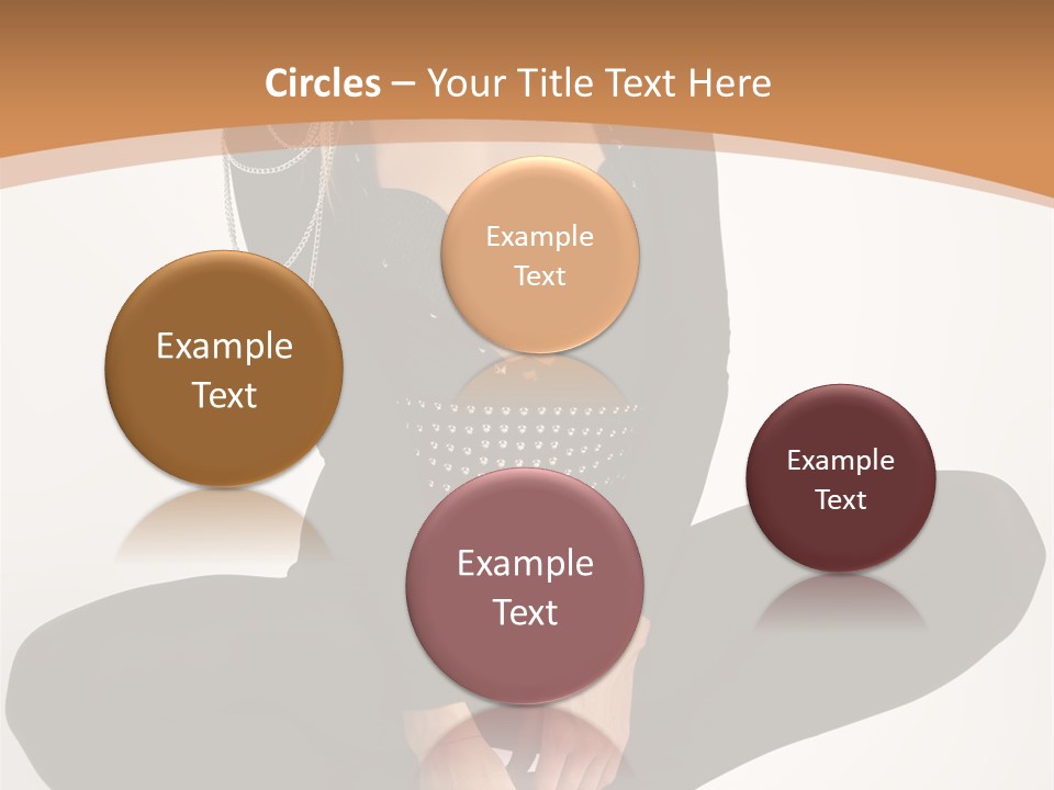 Woman Red Lips Beauty PowerPoint Template