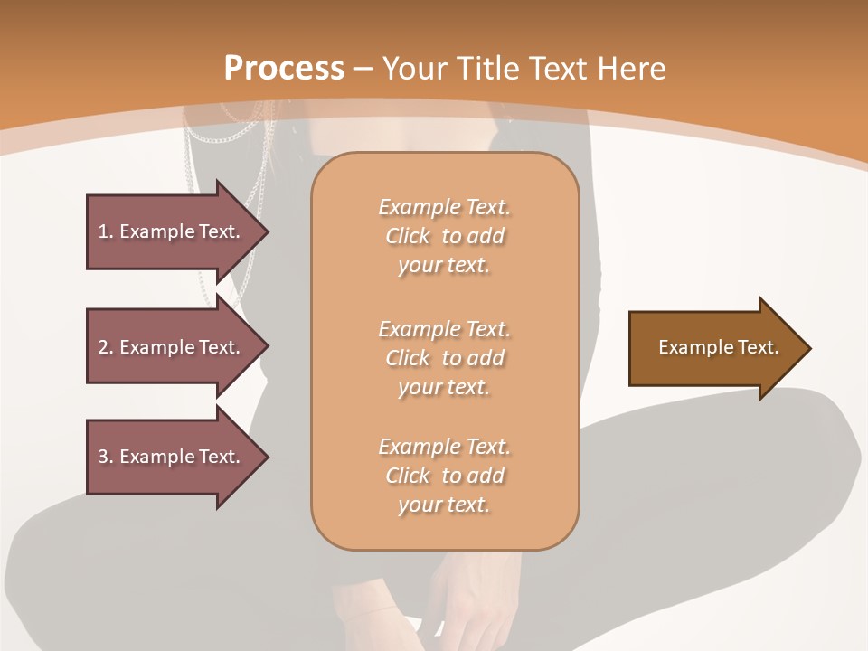 Woman Red Lips Beauty PowerPoint Template