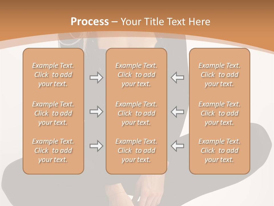 Woman Red Lips Beauty PowerPoint Template