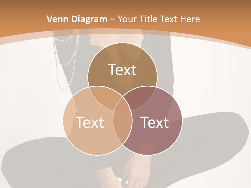 Woman Red Lips Beauty PowerPoint Template