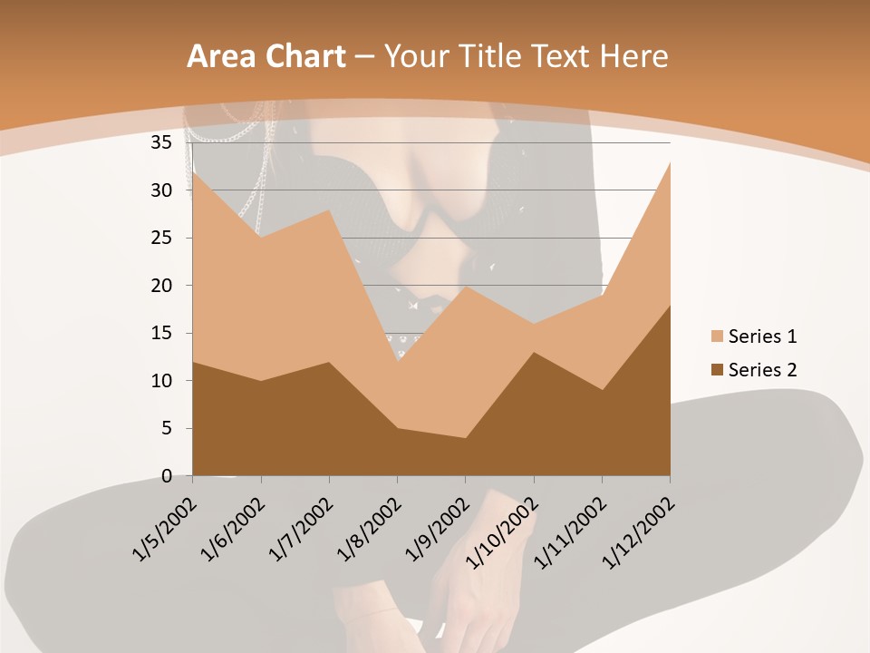 Woman Red Lips Beauty PowerPoint Template