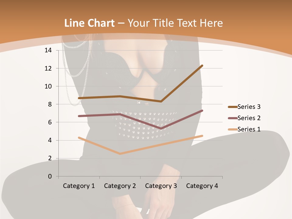 Woman Red Lips Beauty PowerPoint Template