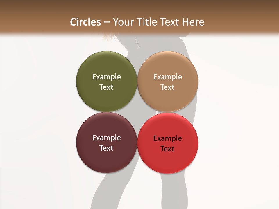 Lady Hairstyle Make Up PowerPoint Template