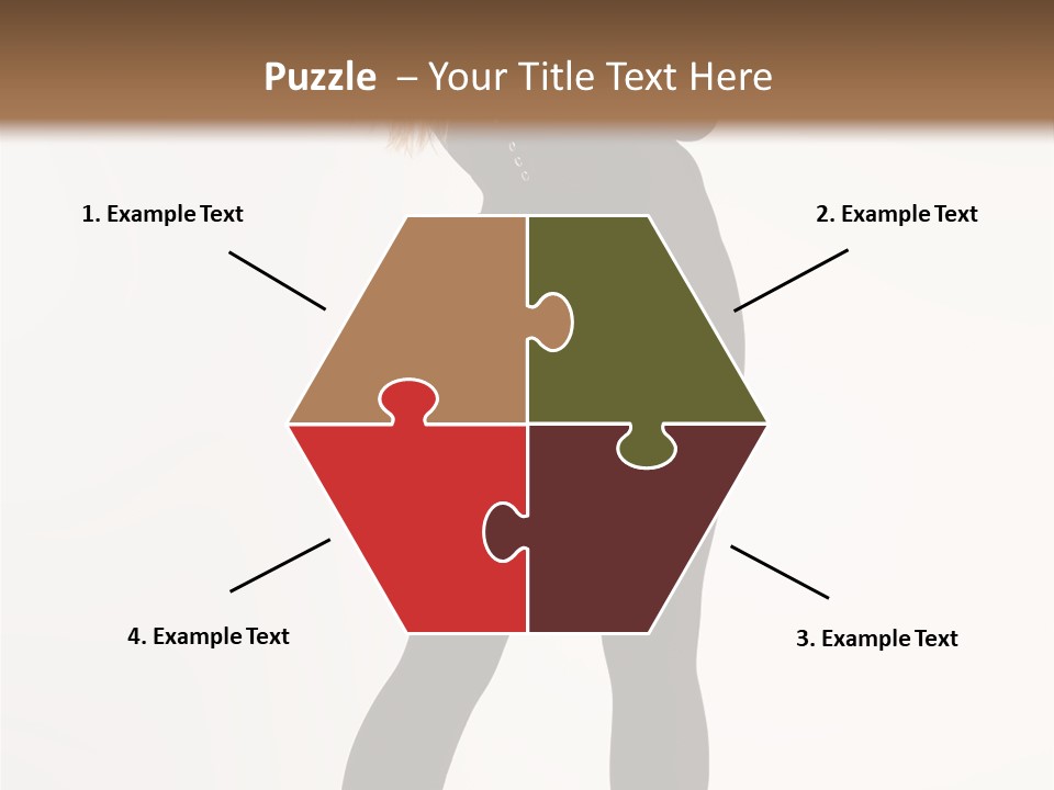 Lady Hairstyle Make Up PowerPoint Template