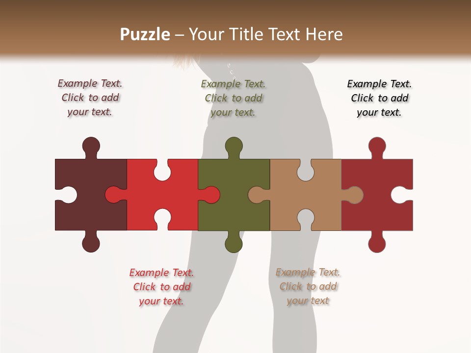 Lady Hairstyle Make Up PowerPoint Template