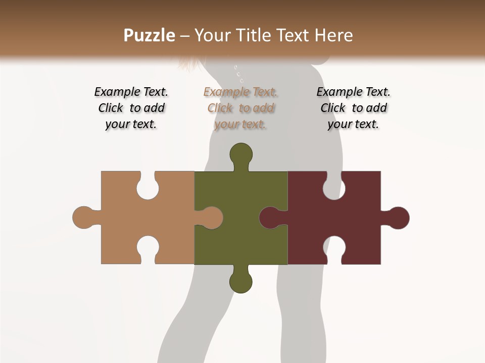 Lady Hairstyle Make Up PowerPoint Template