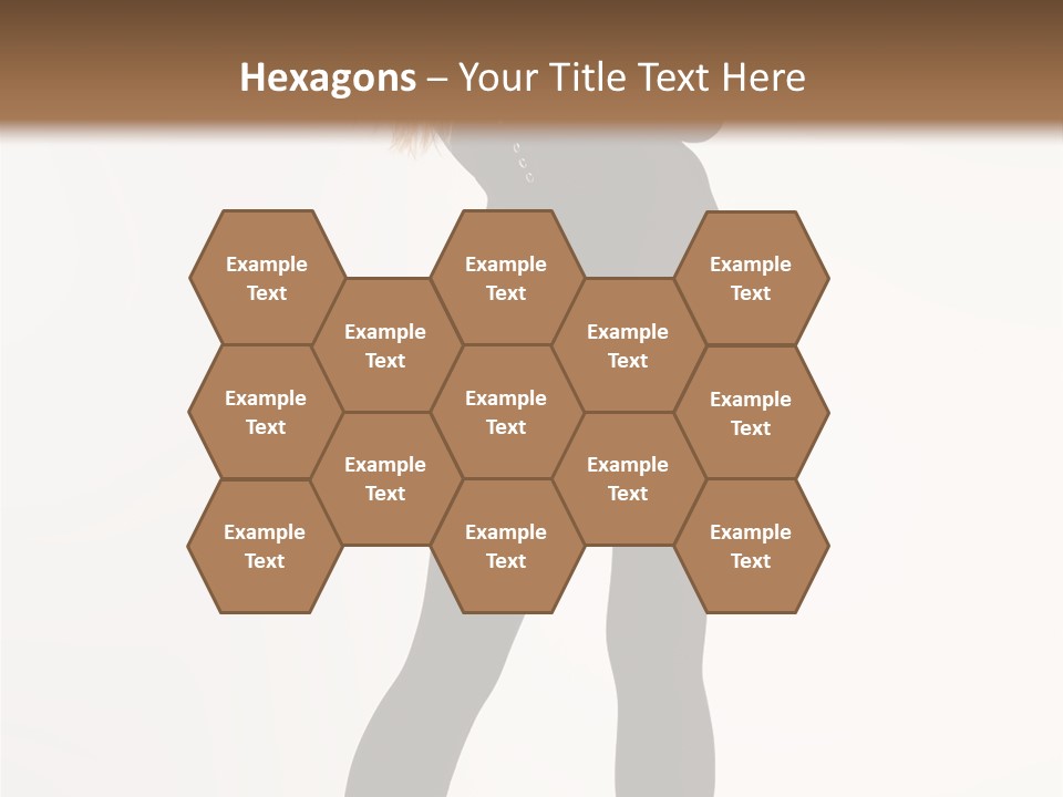 Lady Hairstyle Make Up PowerPoint Template