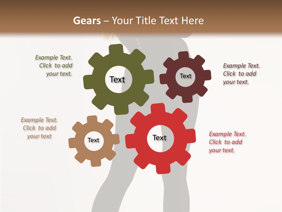 Lady Hairstyle Make Up PowerPoint Template