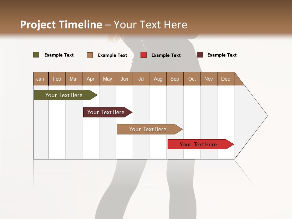 Lady Hairstyle Make Up PowerPoint Template