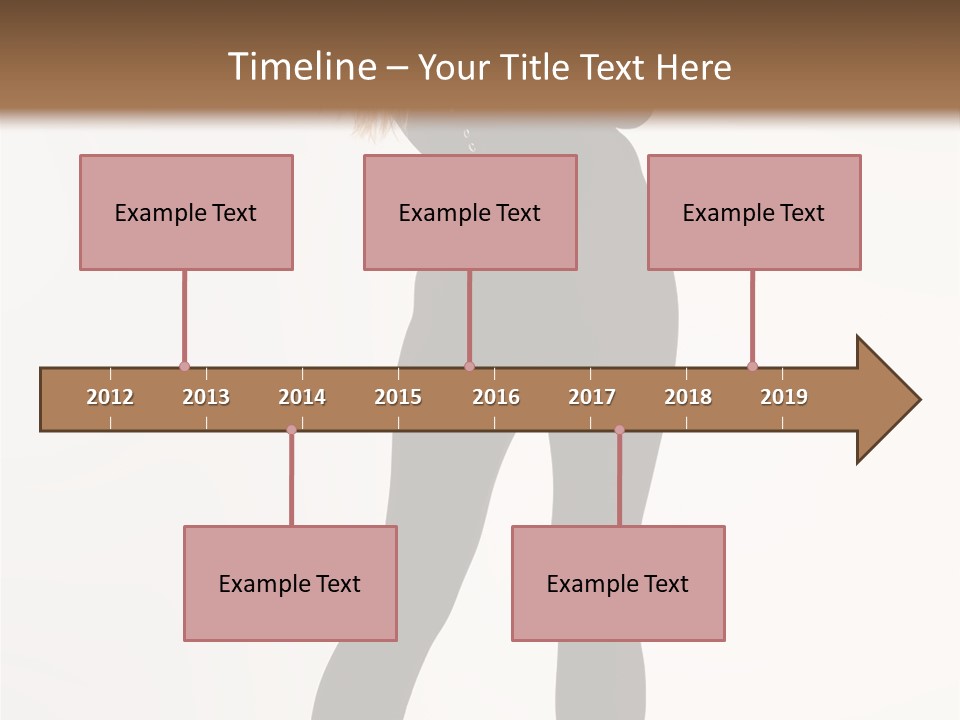 Lady Hairstyle Make Up PowerPoint Template