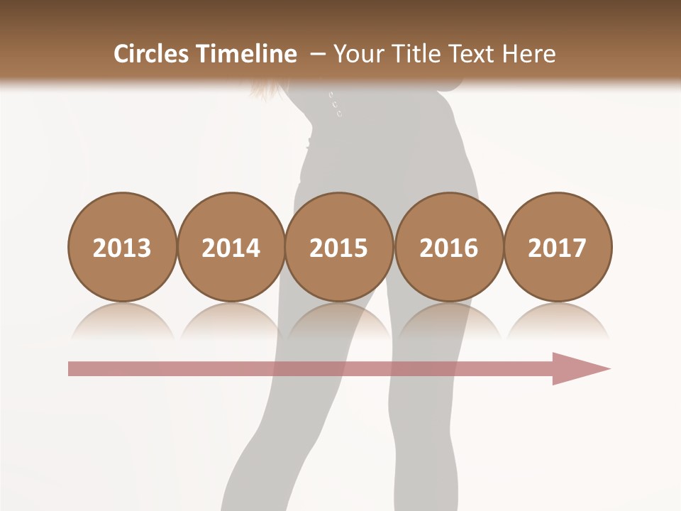 Lady Hairstyle Make Up PowerPoint Template