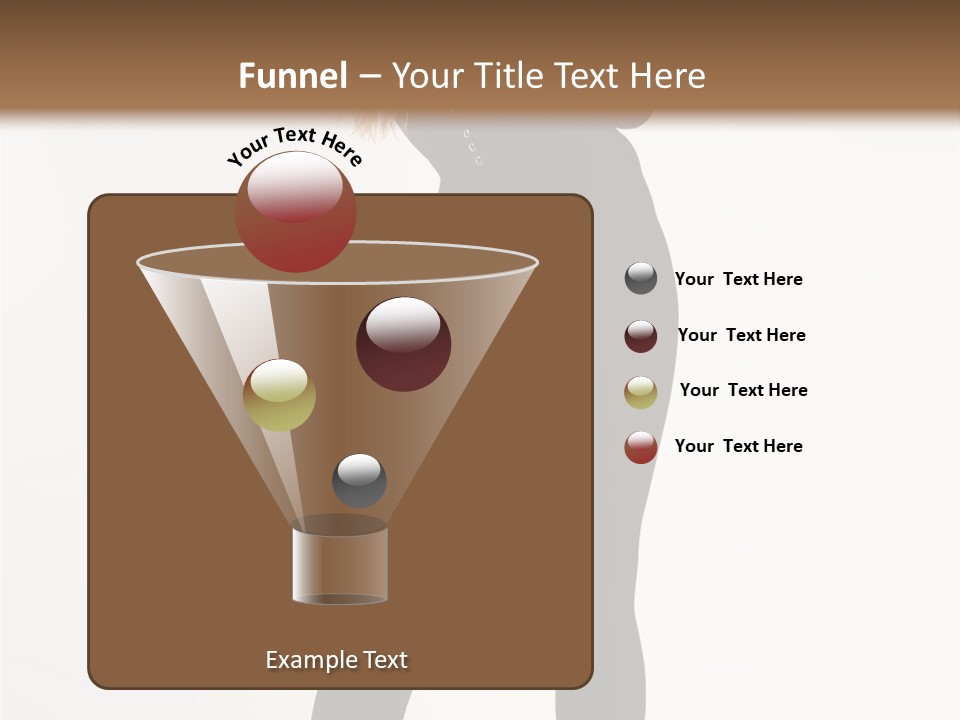 Lady Hairstyle Make Up PowerPoint Template