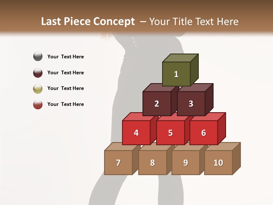 Lady Hairstyle Make Up PowerPoint Template