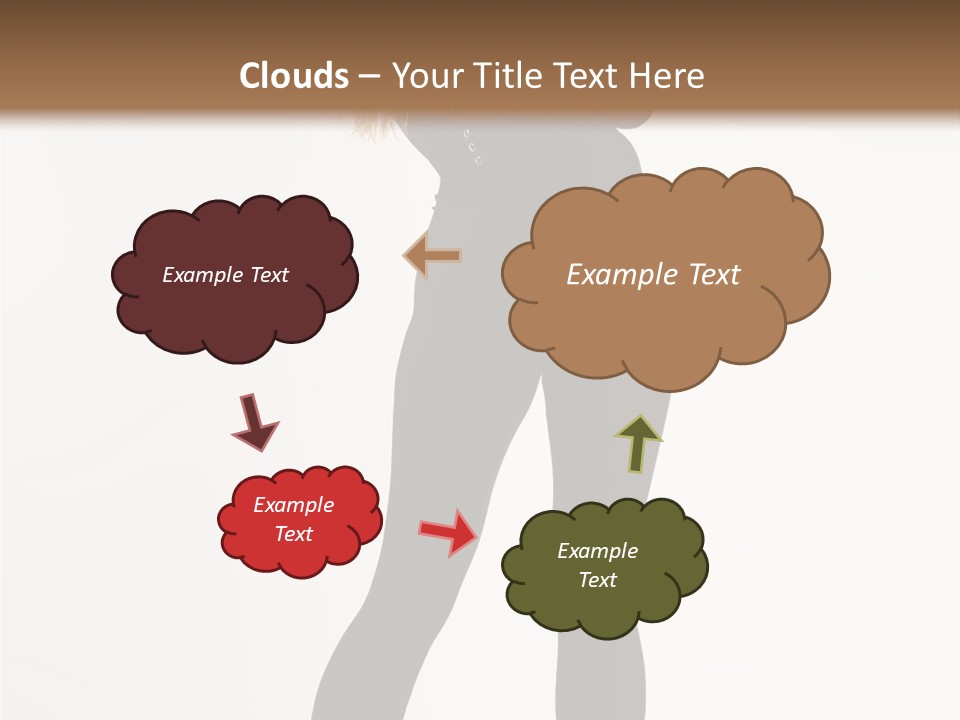 Lady Hairstyle Make Up PowerPoint Template