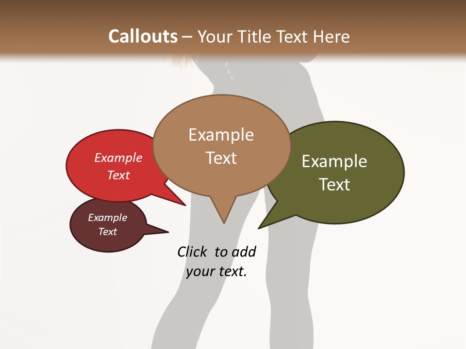 Lady Hairstyle Make Up PowerPoint Template