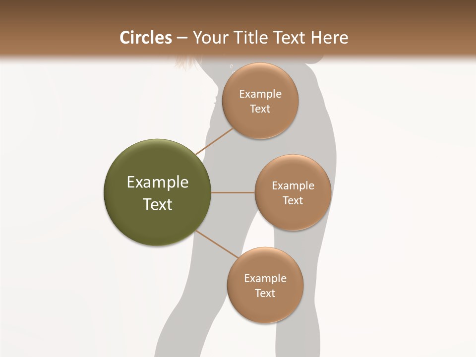 Lady Hairstyle Make Up PowerPoint Template