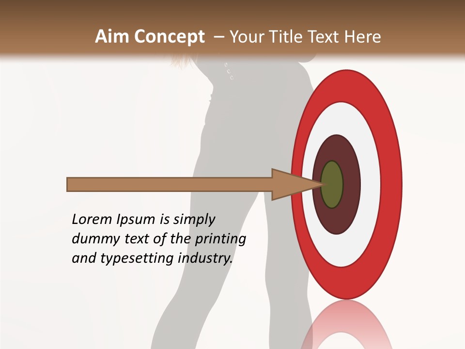 Lady Hairstyle Make Up PowerPoint Template