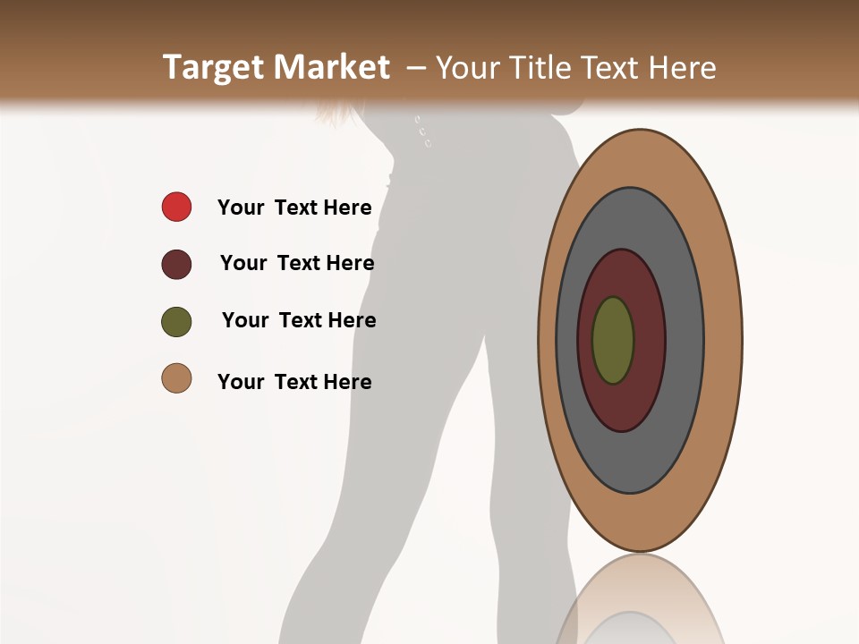 Lady Hairstyle Make Up PowerPoint Template