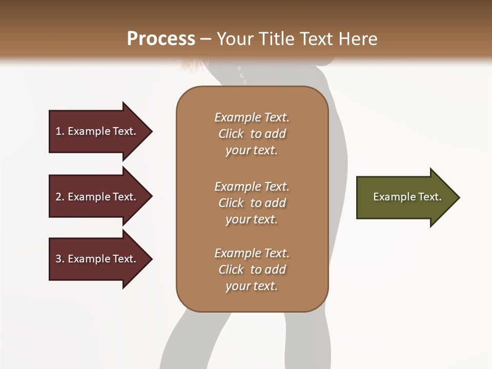 Lady Hairstyle Make Up PowerPoint Template