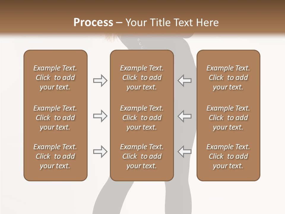 Lady Hairstyle Make Up PowerPoint Template