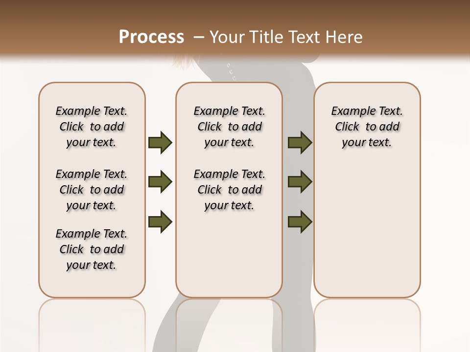 Lady Hairstyle Make Up PowerPoint Template