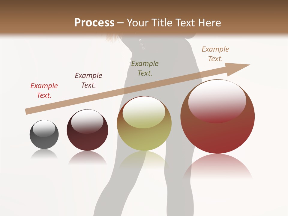 Lady Hairstyle Make Up PowerPoint Template