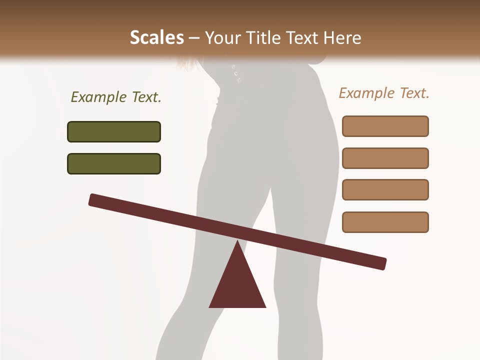 Lady Hairstyle Make Up PowerPoint Template