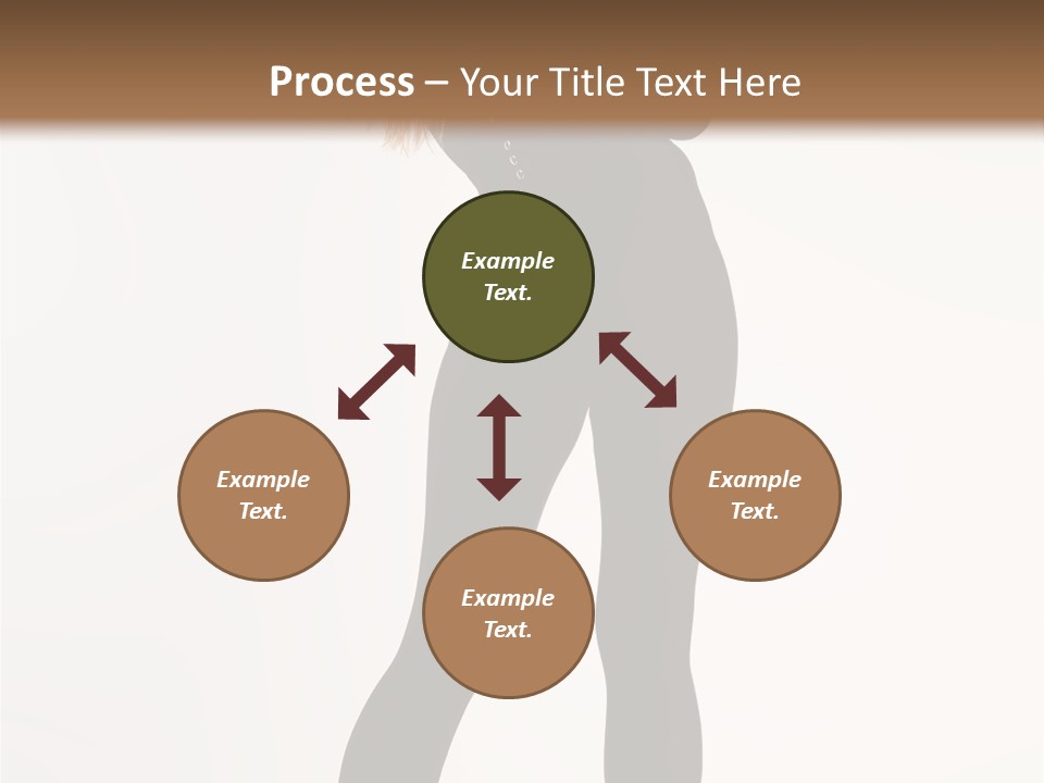 Lady Hairstyle Make Up PowerPoint Template
