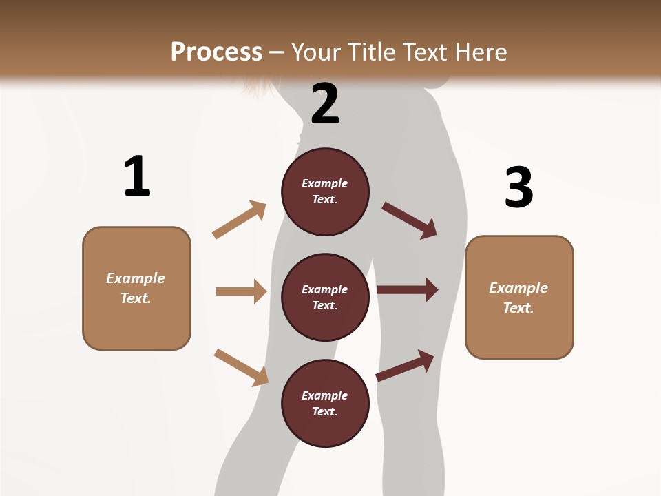 Lady Hairstyle Make Up PowerPoint Template