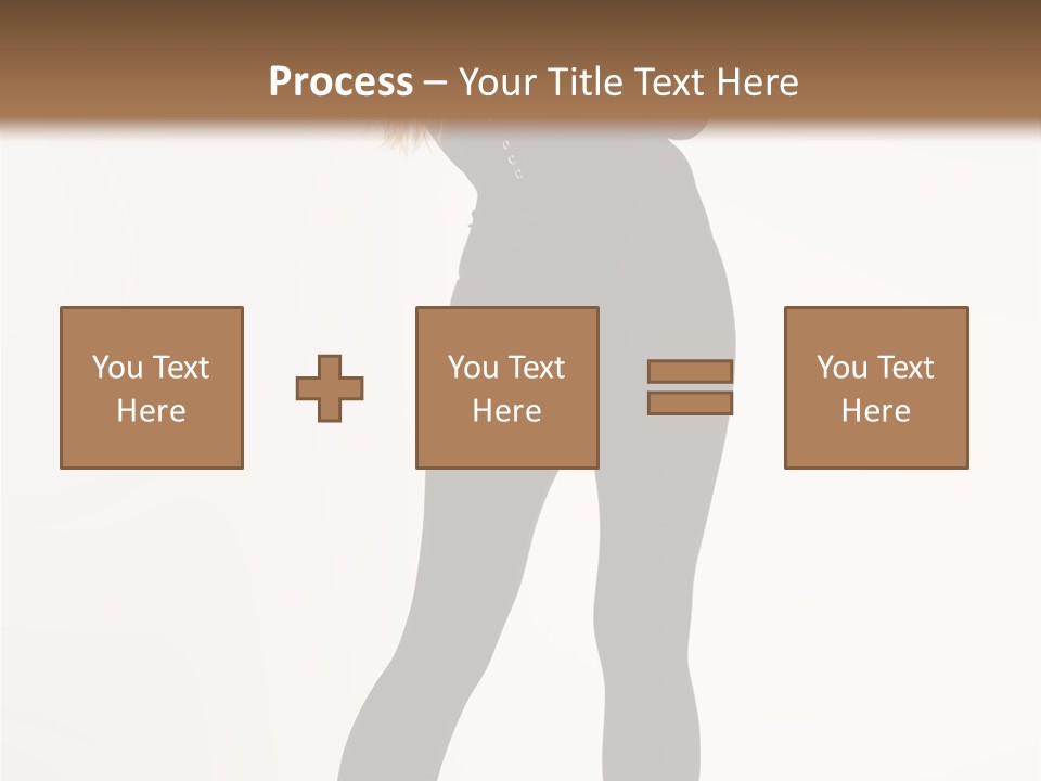 Lady Hairstyle Make Up PowerPoint Template