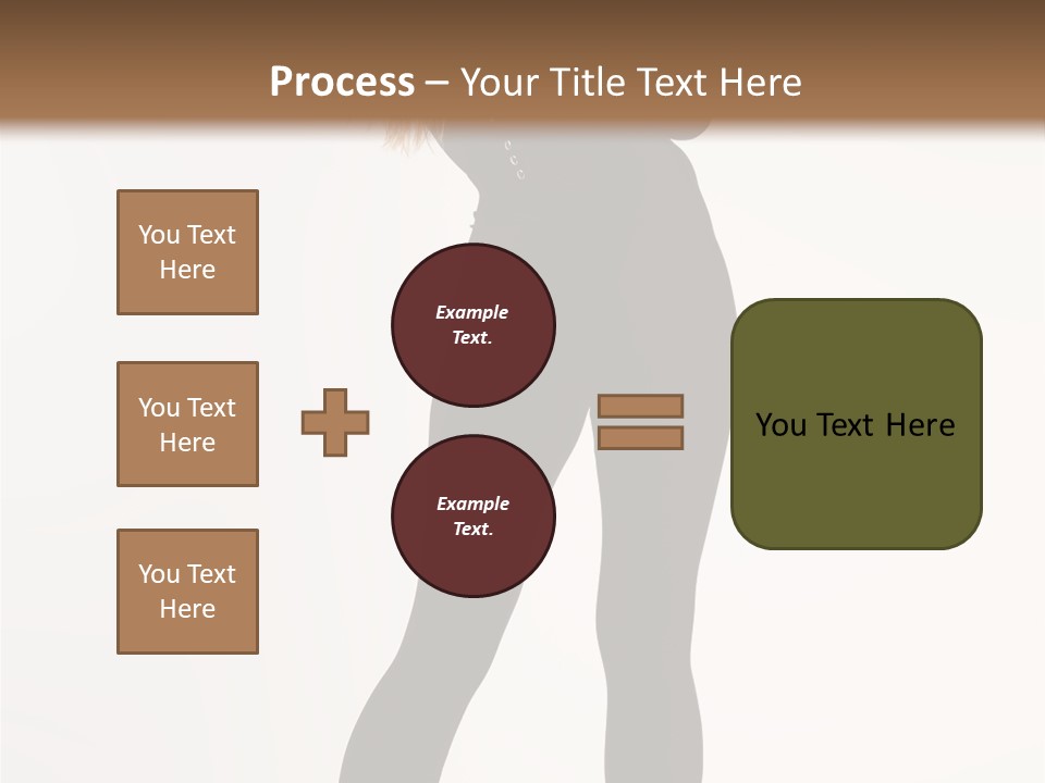 Lady Hairstyle Make Up PowerPoint Template