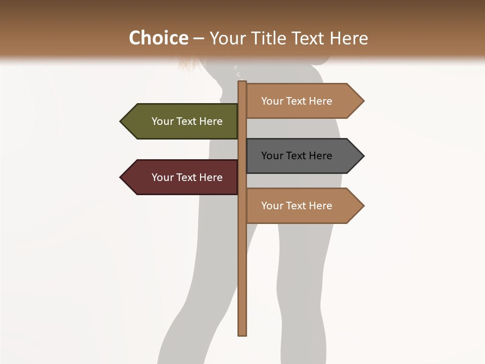 Lady Hairstyle Make Up PowerPoint Template