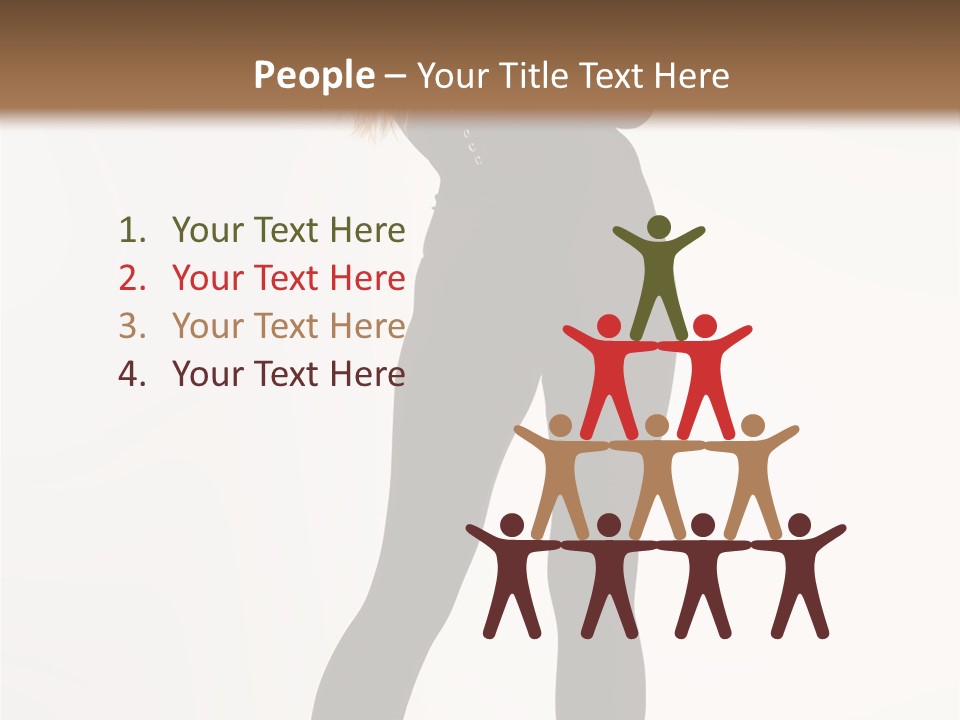 Lady Hairstyle Make Up PowerPoint Template