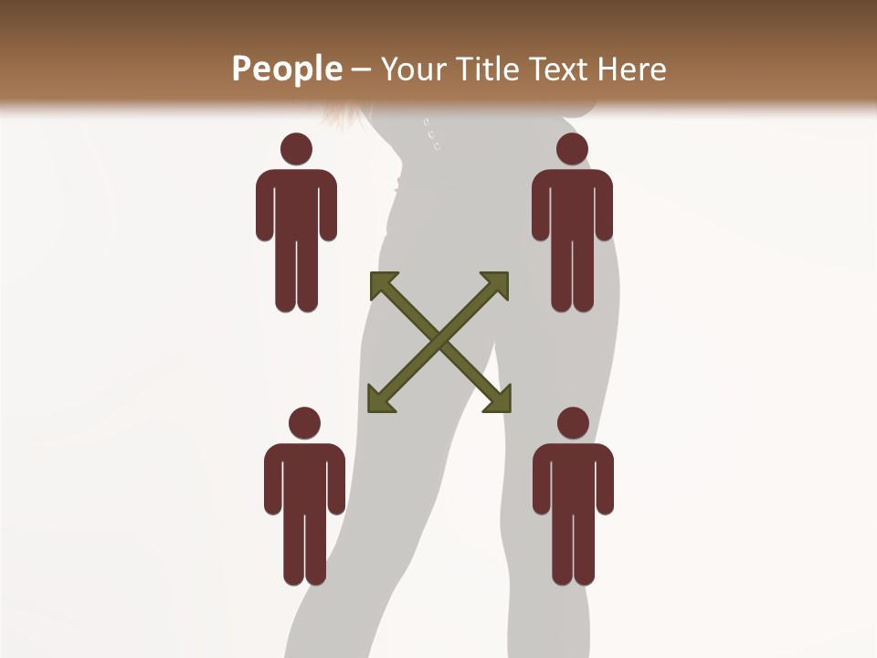 Lady Hairstyle Make Up PowerPoint Template