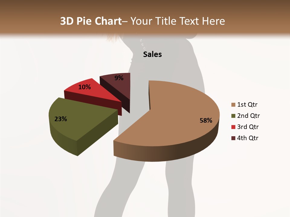 Lady Hairstyle Make Up PowerPoint Template