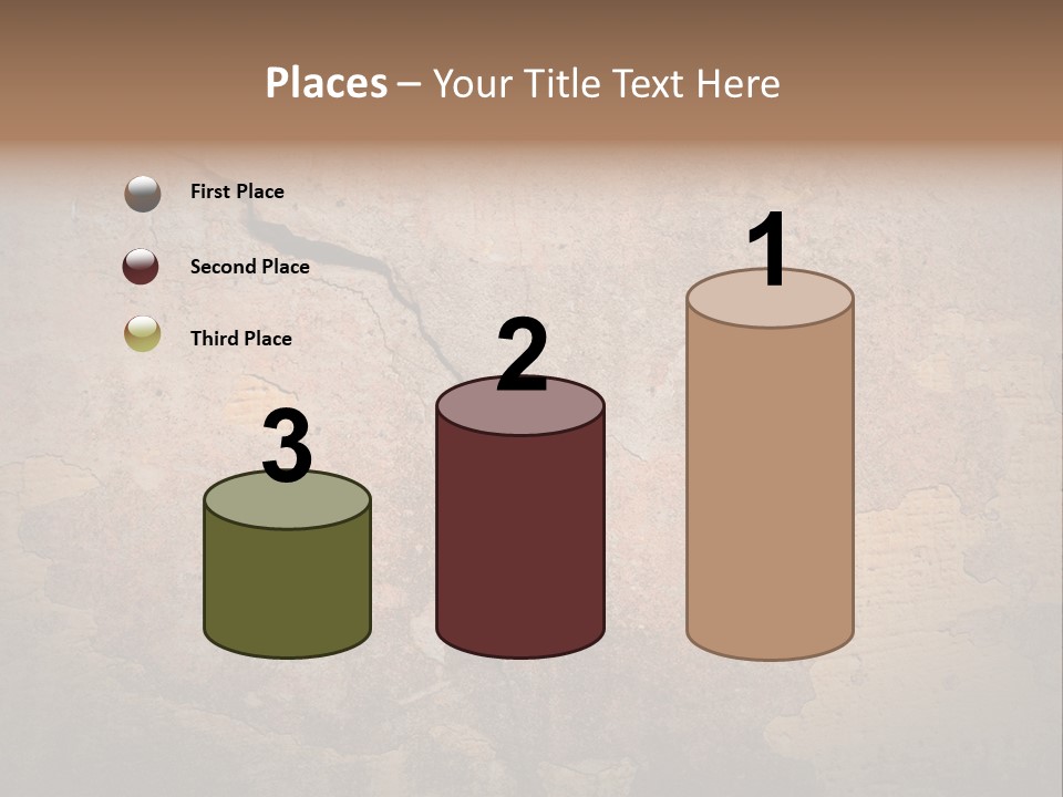 Wall Spotted Damaged PowerPoint Template