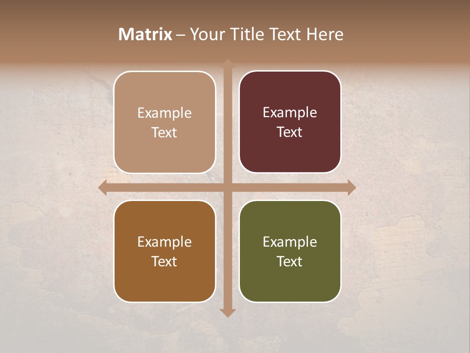 Wall Spotted Damaged PowerPoint Template