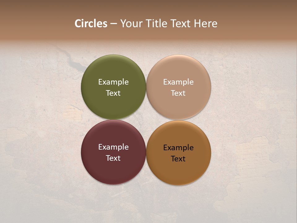 Wall Spotted Damaged PowerPoint Template