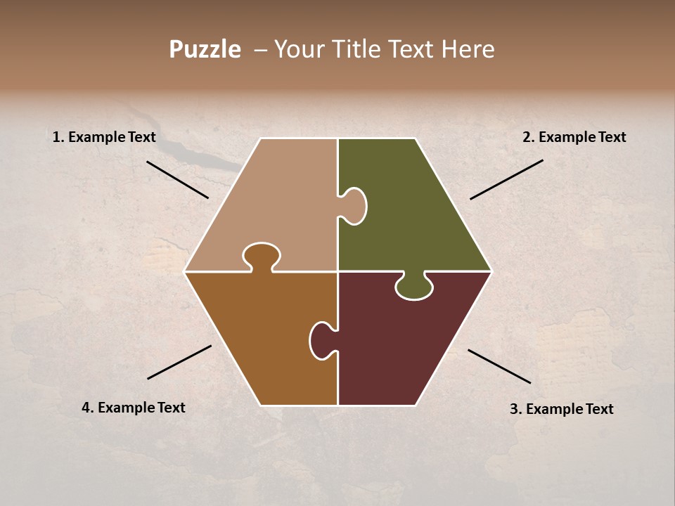 Wall Spotted Damaged PowerPoint Template