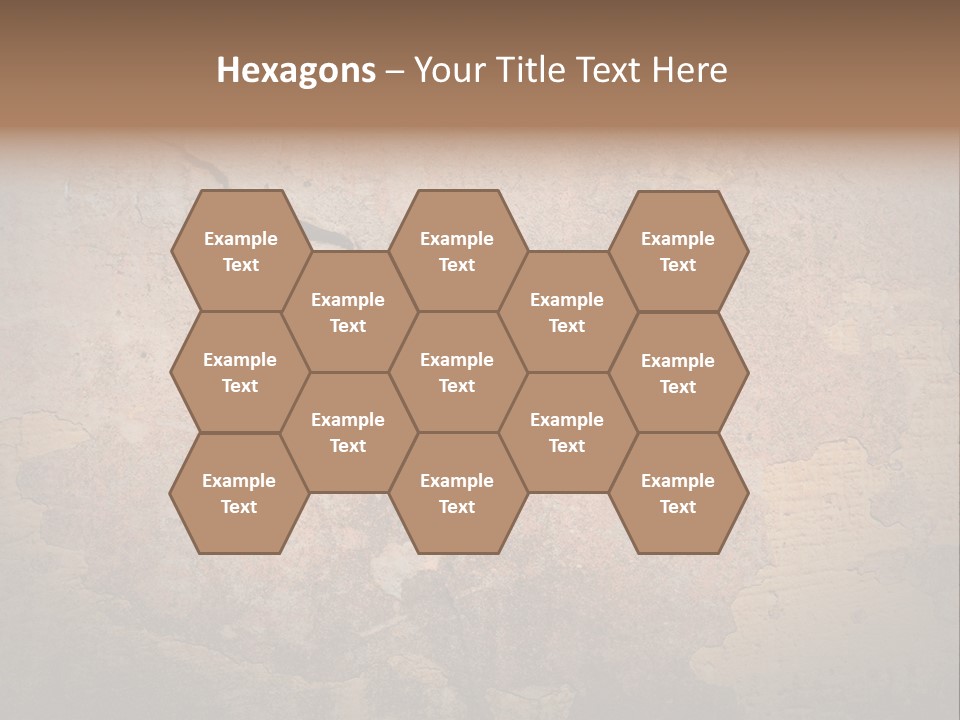 Wall Spotted Damaged PowerPoint Template