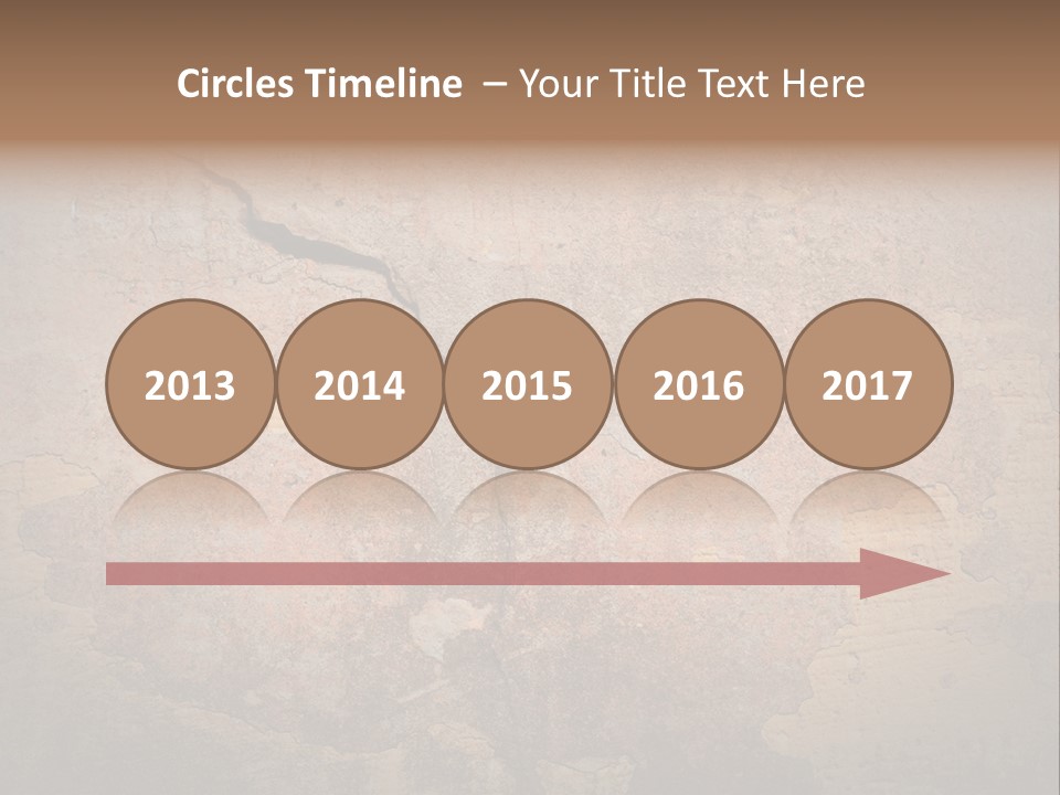 Wall Spotted Damaged PowerPoint Template