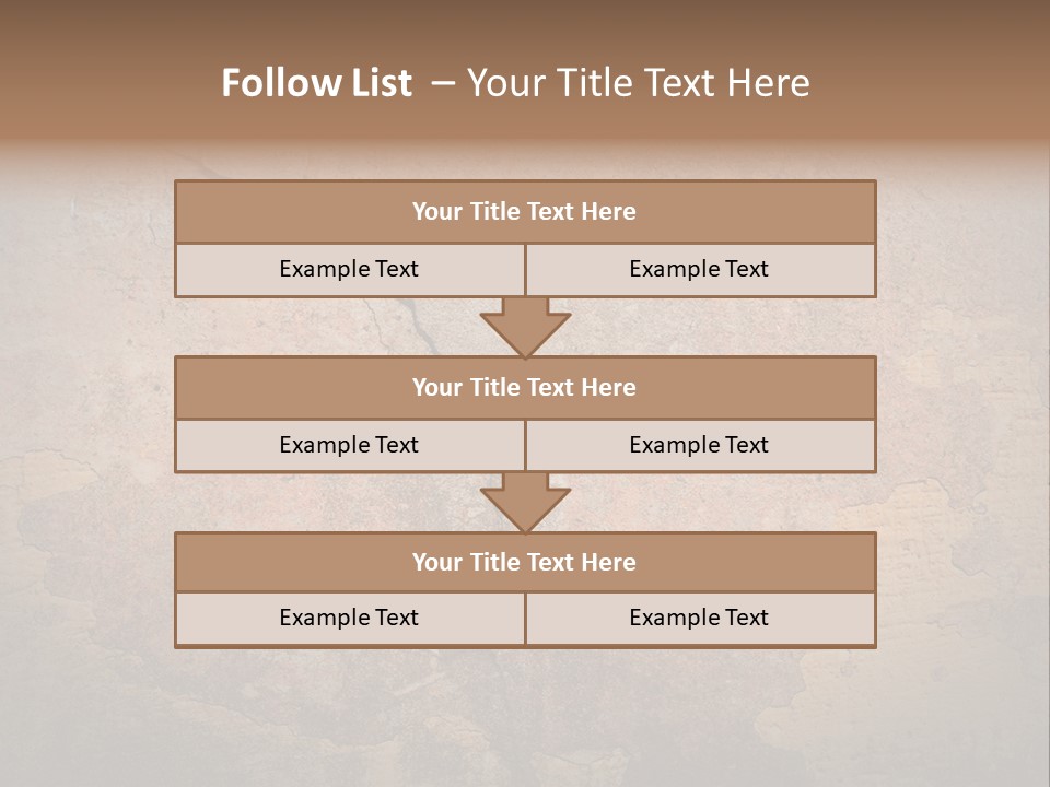 Wall Spotted Damaged PowerPoint Template