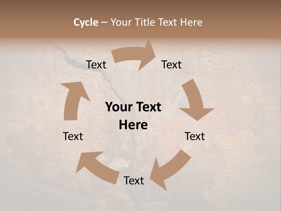 Wall Spotted Damaged PowerPoint Template