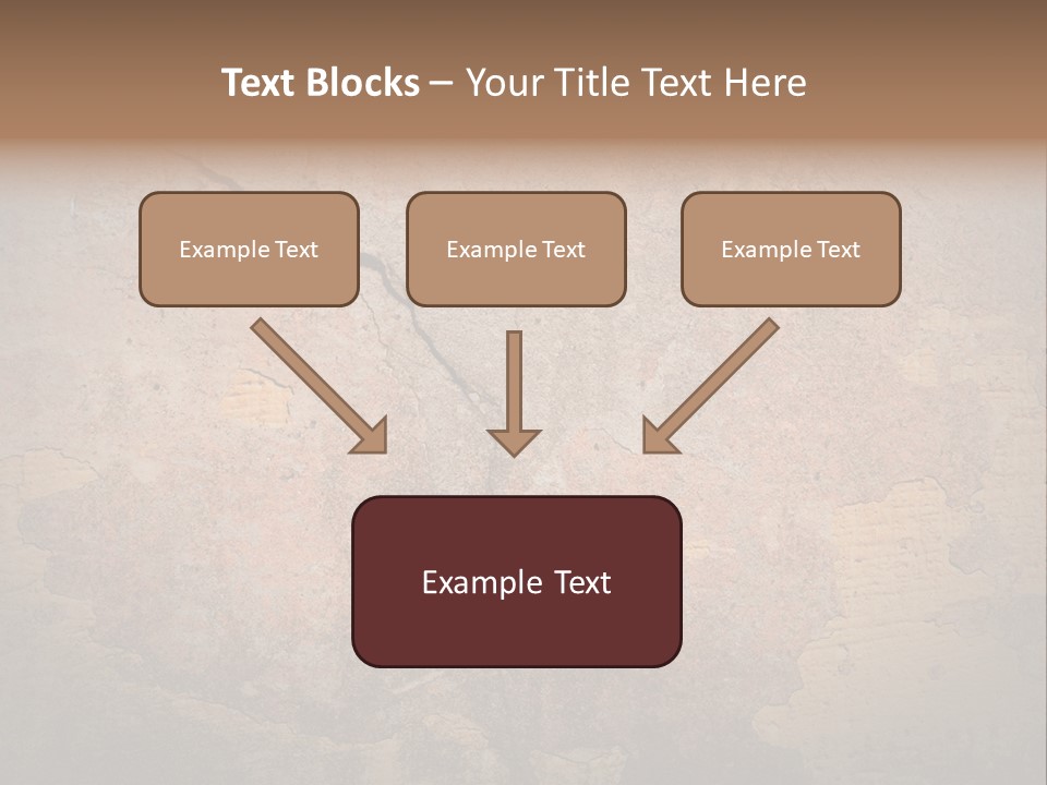 Wall Spotted Damaged PowerPoint Template