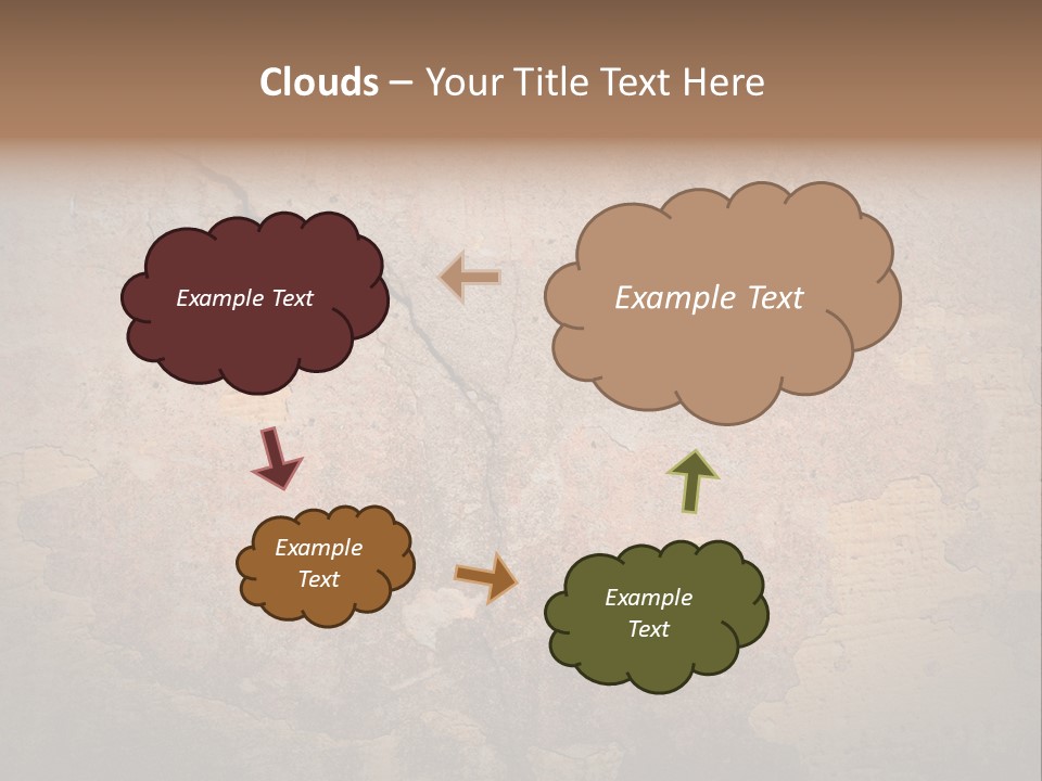 Wall Spotted Damaged PowerPoint Template