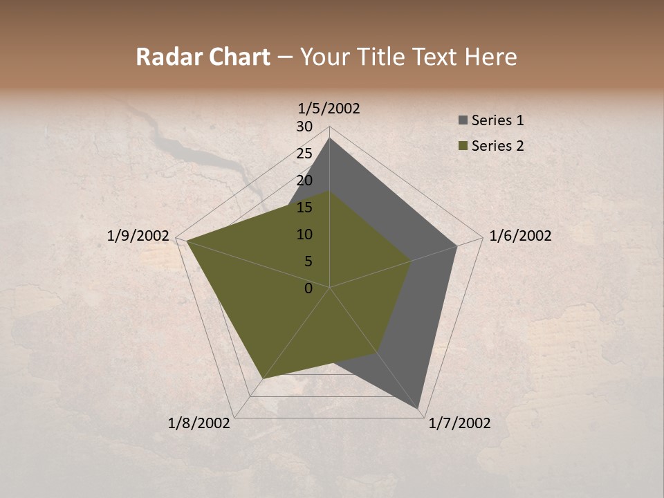 Wall Spotted Damaged PowerPoint Template