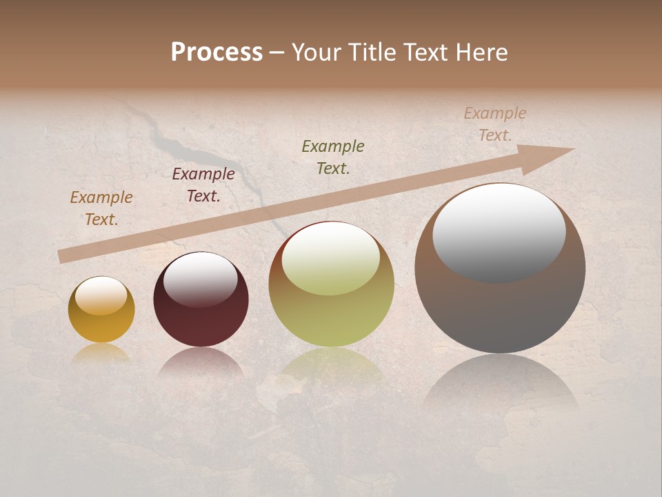 Wall Spotted Damaged PowerPoint Template