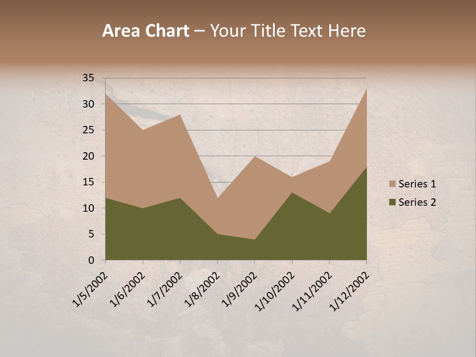 Wall Spotted Damaged PowerPoint Template