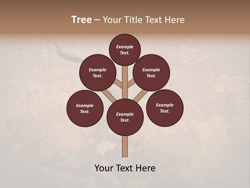 Wall Spotted Damaged PowerPoint Template